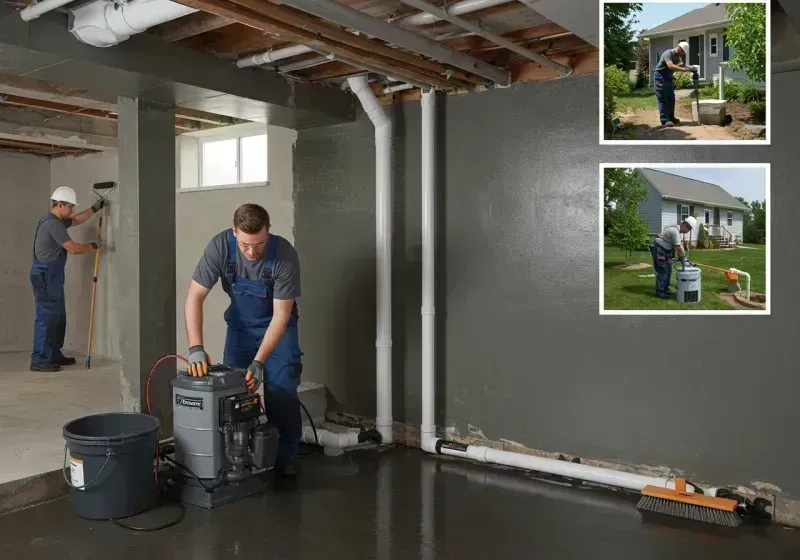 Basement Waterproofing and Flood Prevention process in Oakbrook, KY